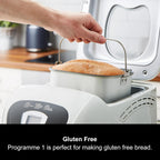 Fastbake Breadmaker 12 Programmes Crust Loaf Feature