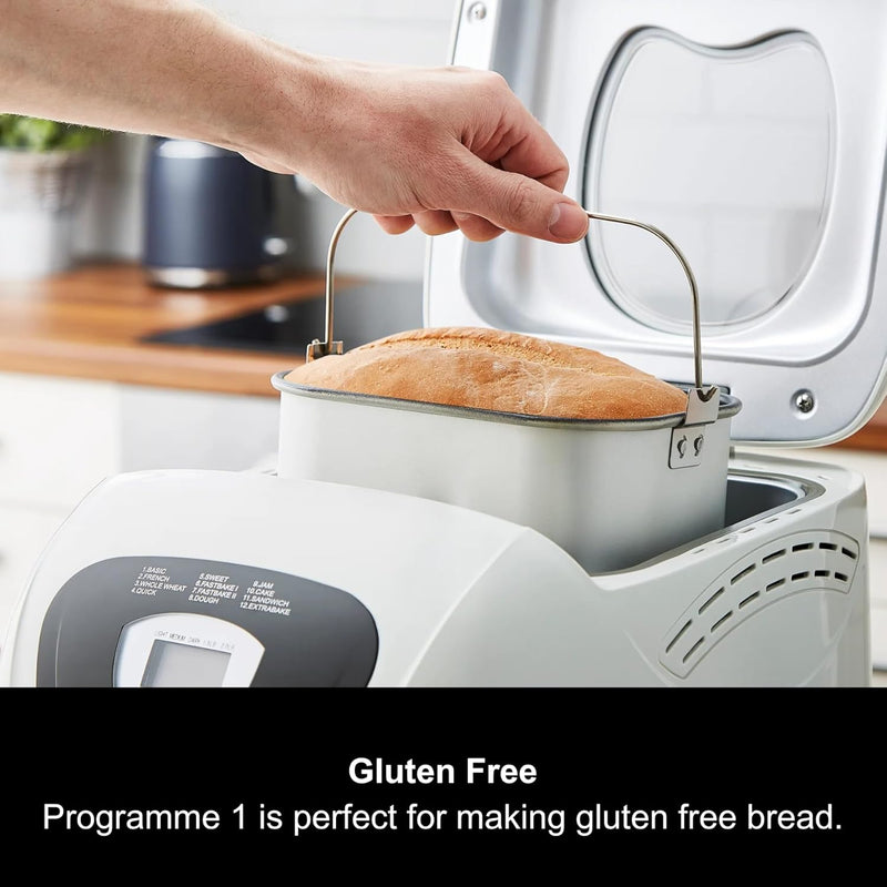 Fastbake Breadmaker 12 Programmes Crust Loaf Feature