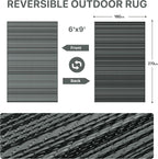 Faux Jute Indoor Outdoor Runner Rug Washable Non