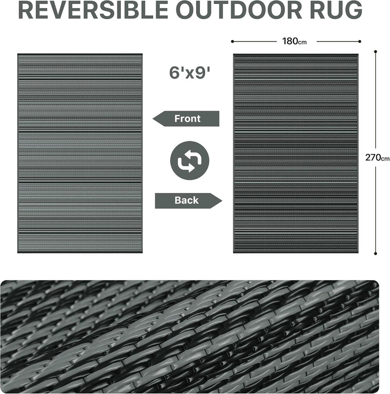 Faux Jute Indoor Outdoor Runner Rug Washable Non