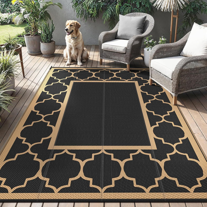 Faux Jute Indoor Outdoor Runner Rug Washable Non