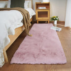 Faux Rabbit Fur Round Rug 3FT Rugs