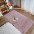 Faux Rabbit Fur Round Rug 3FT Rugs
