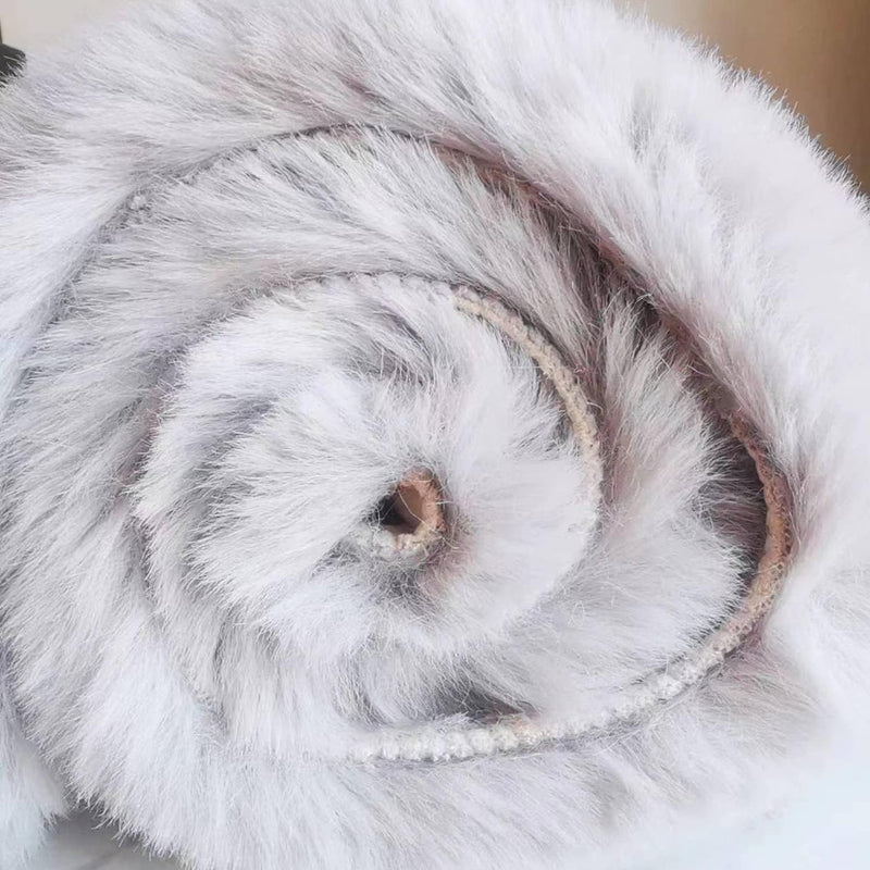 Soft Faux Rabbit Fur Rug Machine Washable