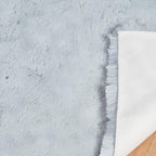 Soft Faux Rabbit Fur Rug Machine Washable
