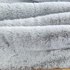 Soft Faux Rabbit Fur Rug Machine Washable