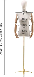Female Mannequin Dress Form Torso