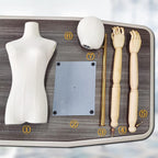 Female Mannequin Dress Form Torso