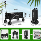 Festival Camping Trolley Cart