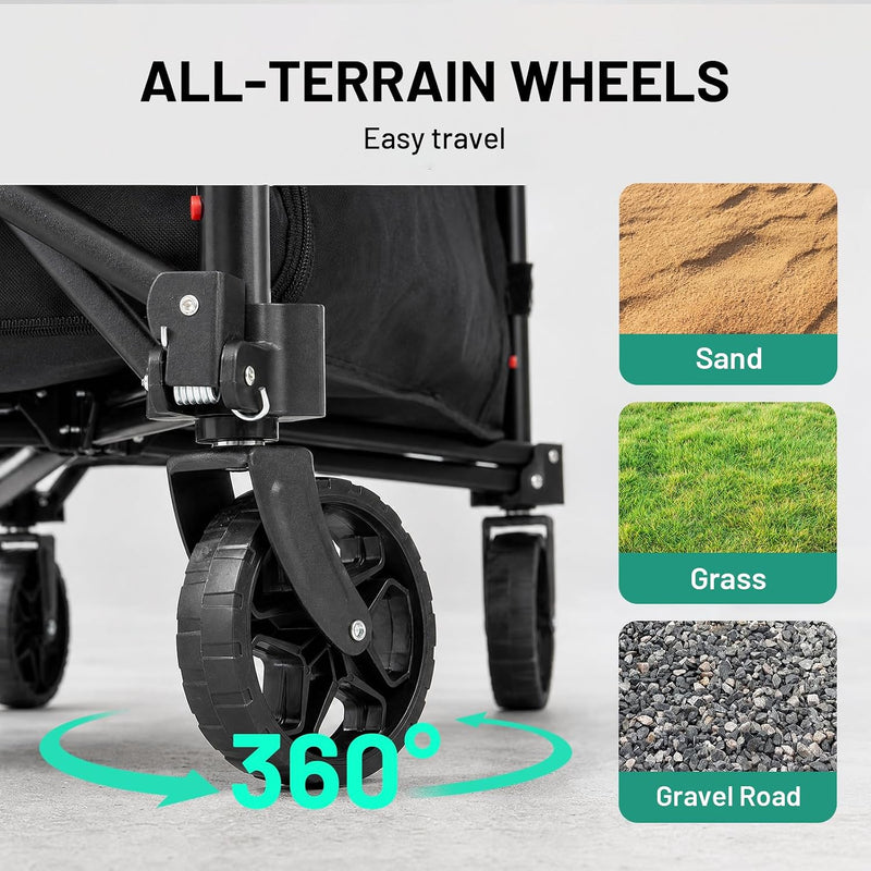 Festival Trolley on Wheels 120L Camping Wagon
