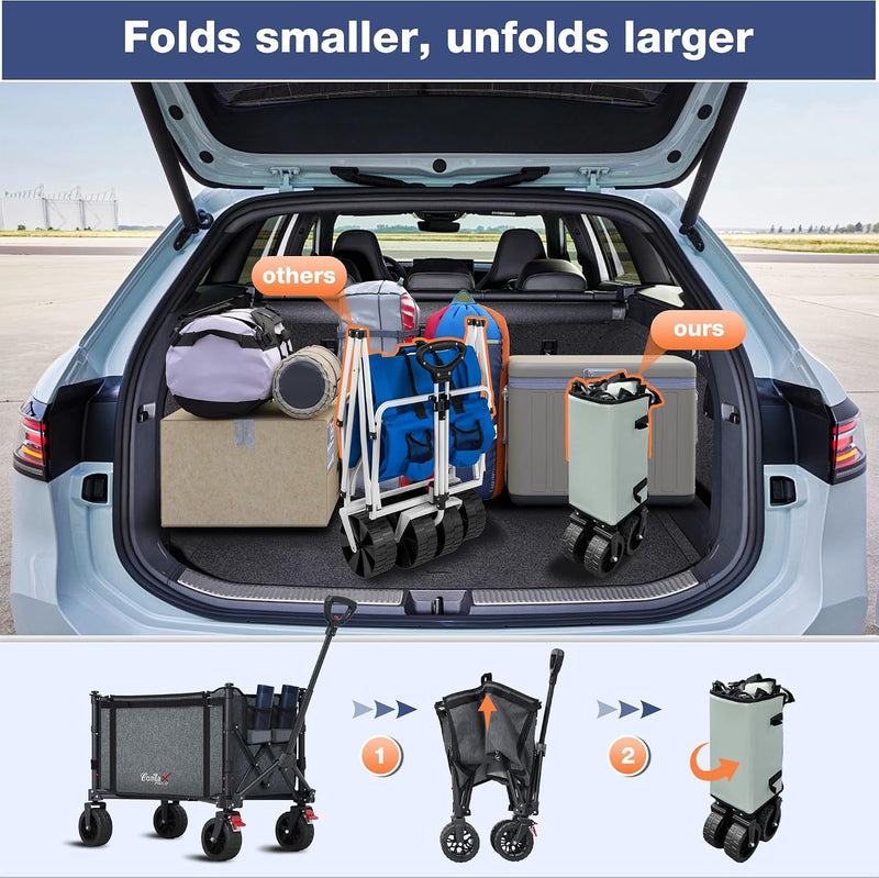 Festival Trolley on Wheels 200L 200KG Camping