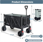 Festival Trolley on Wheels 200L 200KG Camping