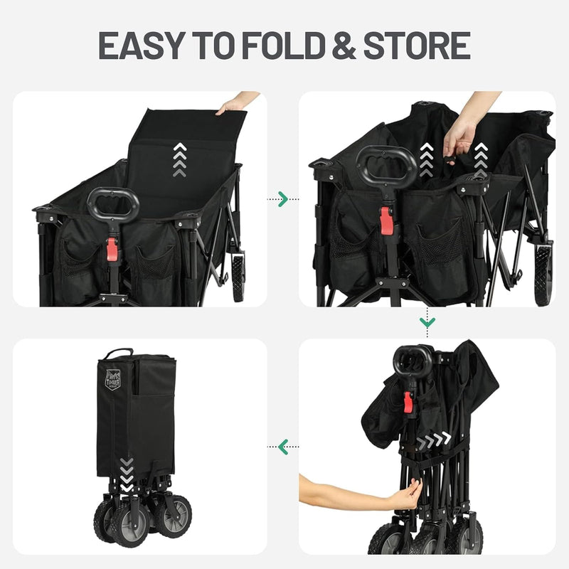 Festival Trolley on Wheels 200L Folding Camping Wagon