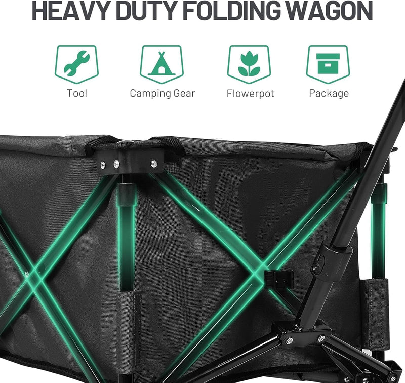 Festival Trolley on Wheels 200L Folding Camping Wagon