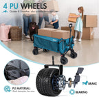 Festival Trolley with Adjustable Tailgate Brakes 300L Beach