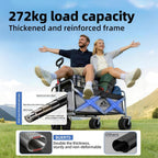Festival Wagon Foldable Cart with Brakes 272KG