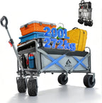 Festival Wagon Foldable Cart with Brakes 272KG