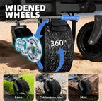 Festival Wagon Foldable Cart with Brakes 272KG