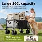 Festival Wagon Foldable Cart with Brakes 272KG