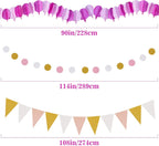 Fiesta Party Decorations 33pcs Colorful Mexican Themed Hanging