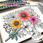 Fineliner Pens 9 Drawing for Artists Art Supplies