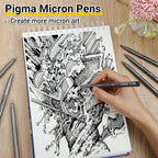 Fineliner Pens 9 Drawing for Artists Art Supplies