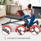 Finer Form -Functional Gym Bench for Full All-In-One
