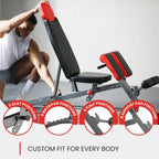 Finer Form Multi-Functional Adjustable Fid Weight Bench