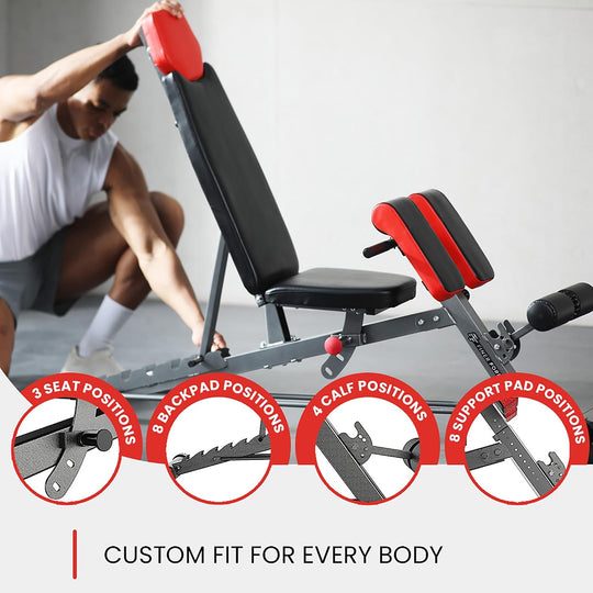 Finer Form Multi-Functional Adjustable Fid Weight Bench