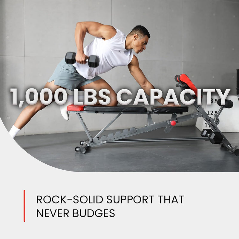 Finer Form Multi-Functional Adjustable Fid Weight Bench