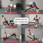 Finer Form Multi-Functional Adjustable Fid Weight Bench