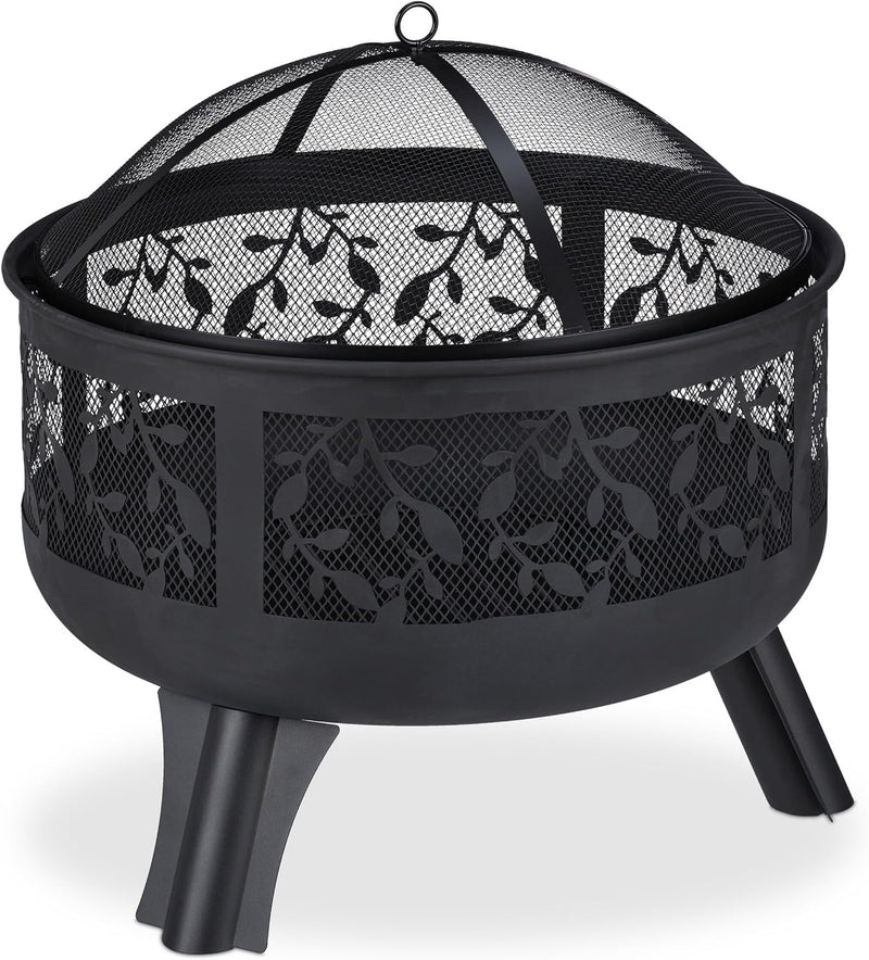 Fire Bowl Spark Guard Poker Garden Terrace