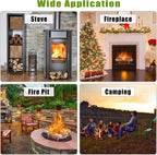 Fire Grate Fireplace Log Coal Burner Rack Firewood