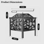 Fire Pit for Outdoor Garden Patio Firepit