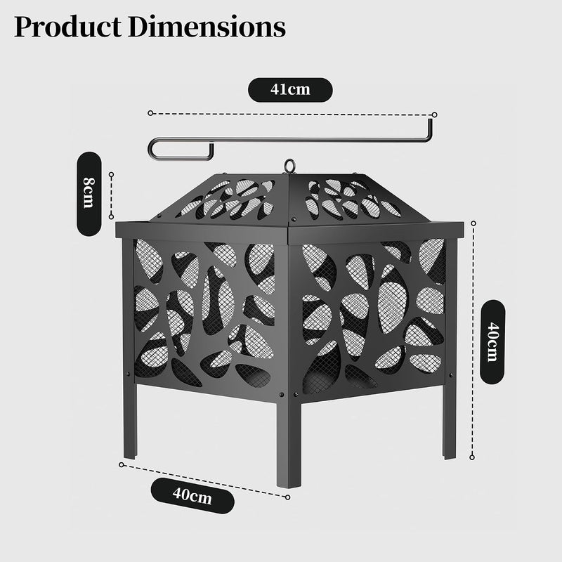 Fire Pit for Outdoor Garden Patio Firepit