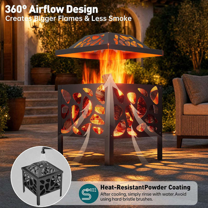 Fire Pit for Outdoor Garden Patio Firepit