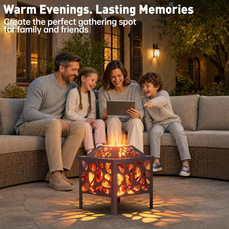 Fire Pit for Outdoor Garden Patio Firepit