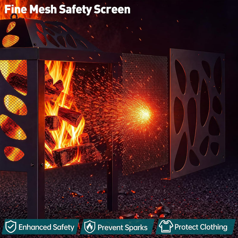 Fire Pit for Outdoor Garden Patio Firepit