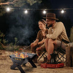 Fire Pit Portable for 2 in 1 Wood