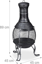 Fire Poker Grate Spark Guard Garden Patio Antique
