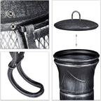 Fire Poker Grate Spark Guard Garden Patio Antique