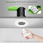 Fire Rated LED Downlight Can Recessed Ceiling Spotlight (10 Pack)