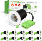 Fire Rated LED Downlight Can Recessed Ceiling Spotlight (10 Pack)