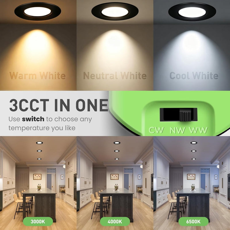 Fire Rated LED Downlights Bathroom Recessed Ceiling Spot