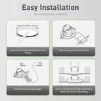 Fire Rated LED Downlights Bathroom Recessed Ceiling Spot