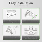 Fire Rated LED Downlights Bathroom Recessed Ceiling Spot
