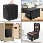 Fireproof Document Box File Organizer Cabinet Storage Filing