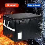 Fireproof Document Box File Organizer Cabinet Storage Filing