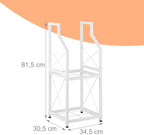 Firewood Holder 2 Tiers Metal