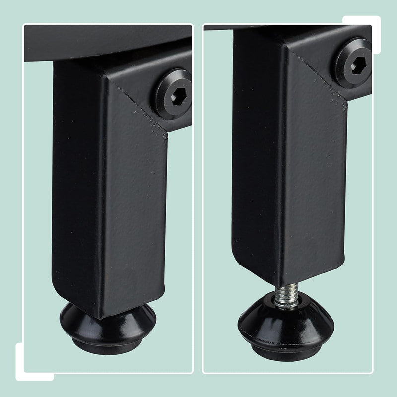 Firewood Holder 2 Tiers Metal